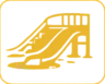 Trees surrounded plots icon