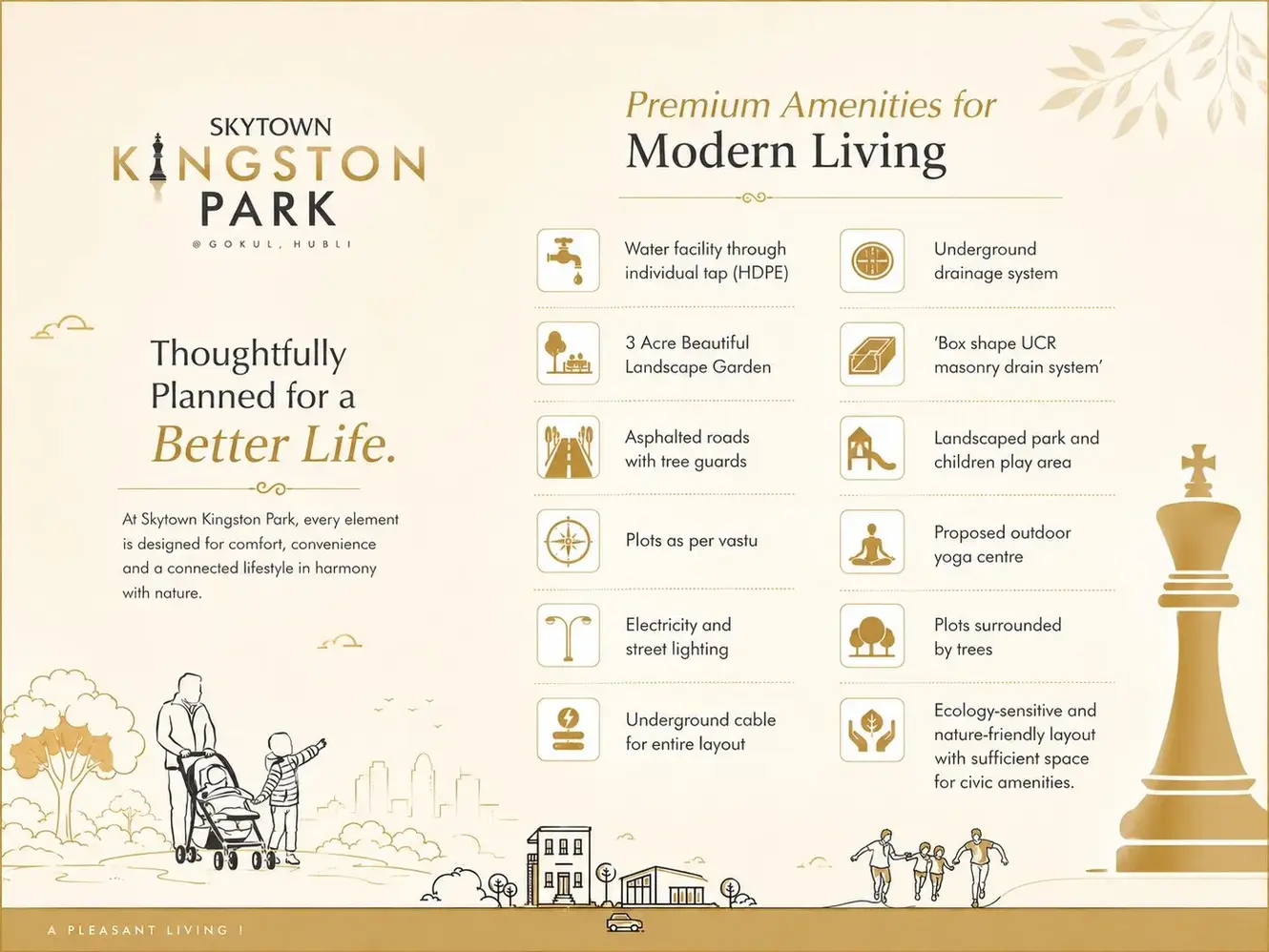 Premium amenities at Kingston Park